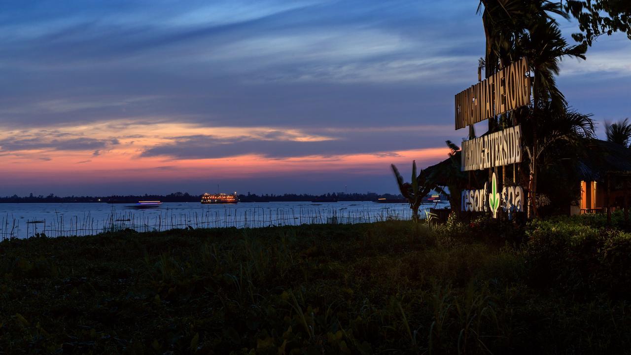 Mekong Riverside Boutique Resort & Spa Cái Bè Exterior foto