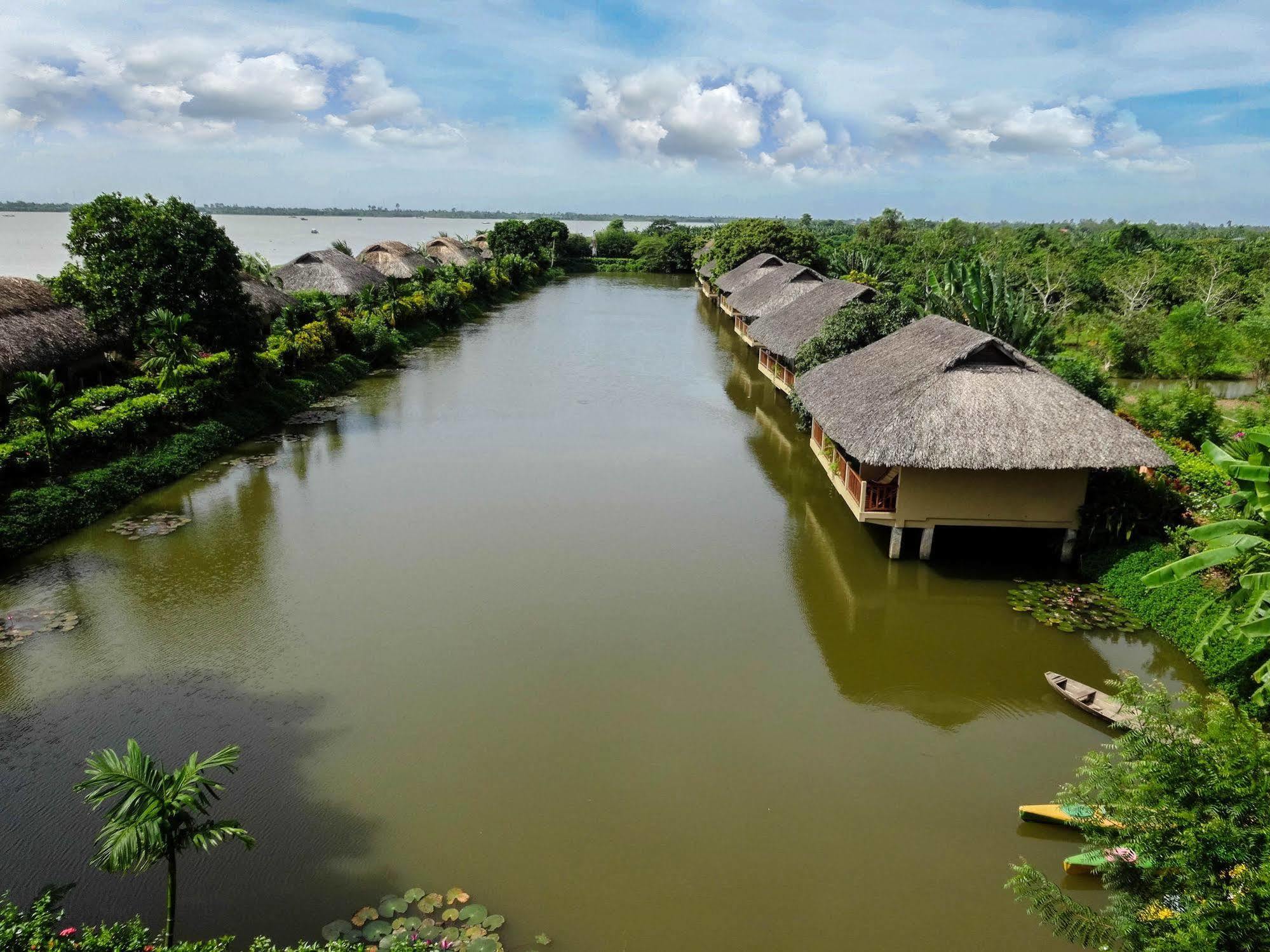 Mekong Riverside Boutique Resort & Spa Cái Bè Exterior foto